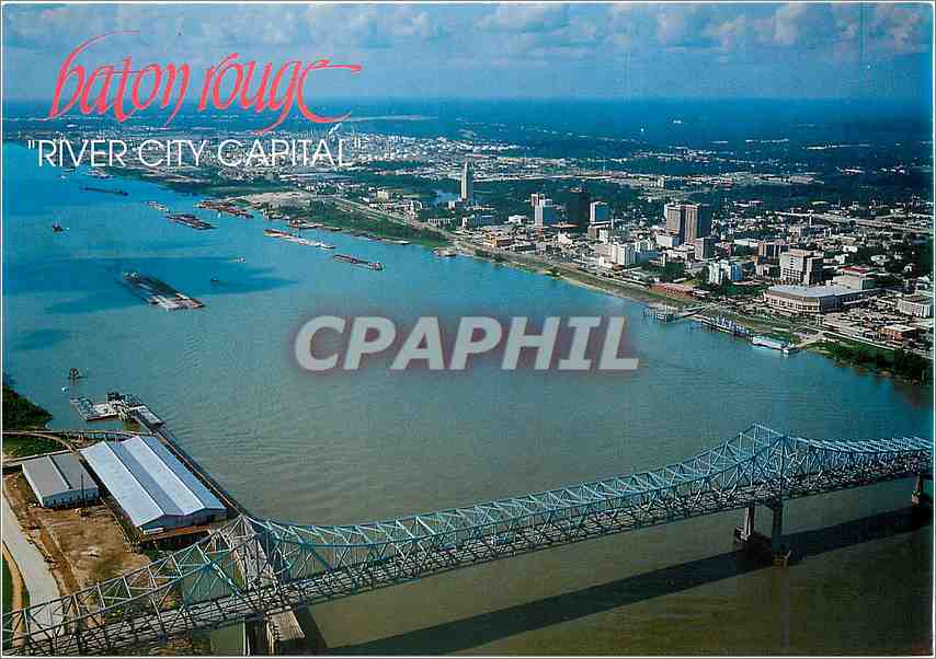 CPM Baton Rouge and the Mississippi River Bridge in 1699 Bienville charted it