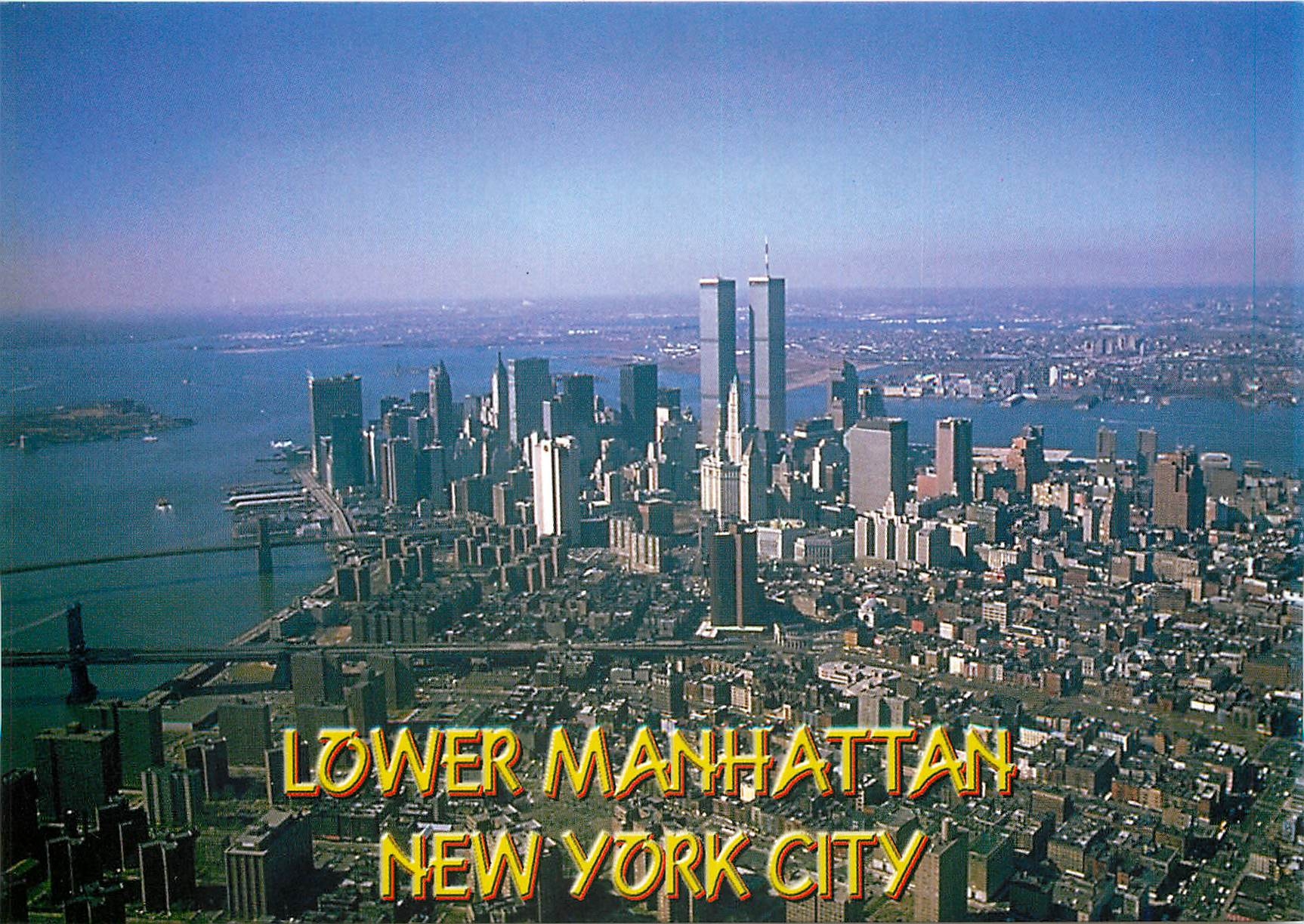 CPM New York Arerial veiw of Lower New York Skylilne