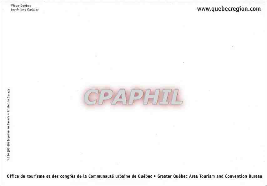CPM Quebec — Rückseite