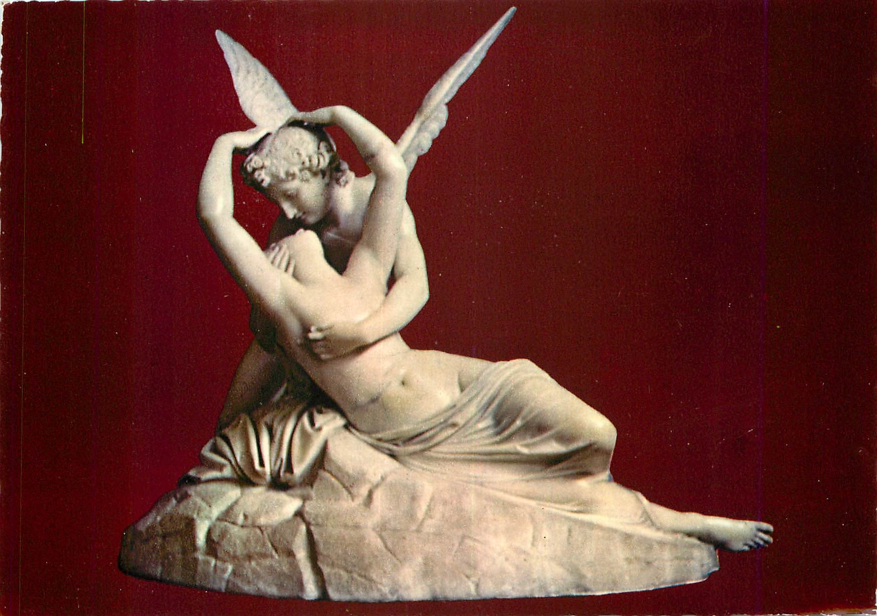 CPM Lago du Como Villa Carlotta Amour et Psyche (Canova)