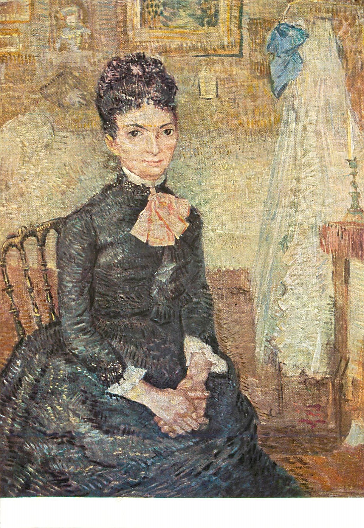 CPM Vincent van Goh 1853 1890 Femme pres d'un berceau