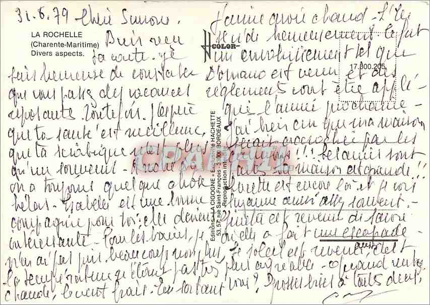 CPM La Rochelle (Chte Mme) Divers aspects — Verso