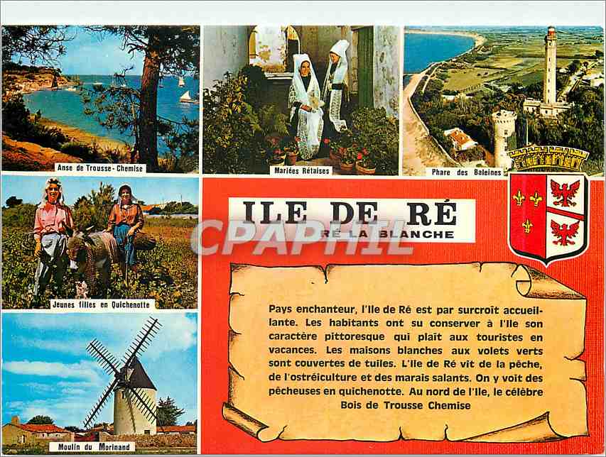 Ile de Ré — Paysage et vie locale — Artaud Frères, éditeurs