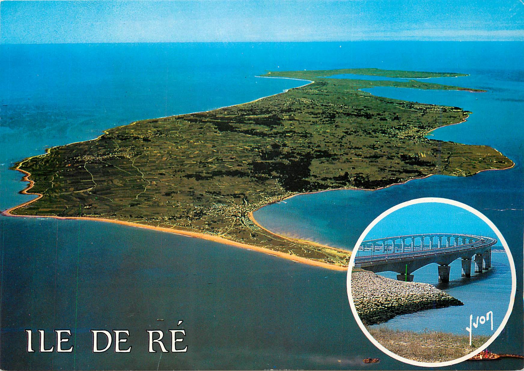 CPM Ile de Re (Chte Mme) Vue d'ensemble Vu du ciel par Alais Perceval