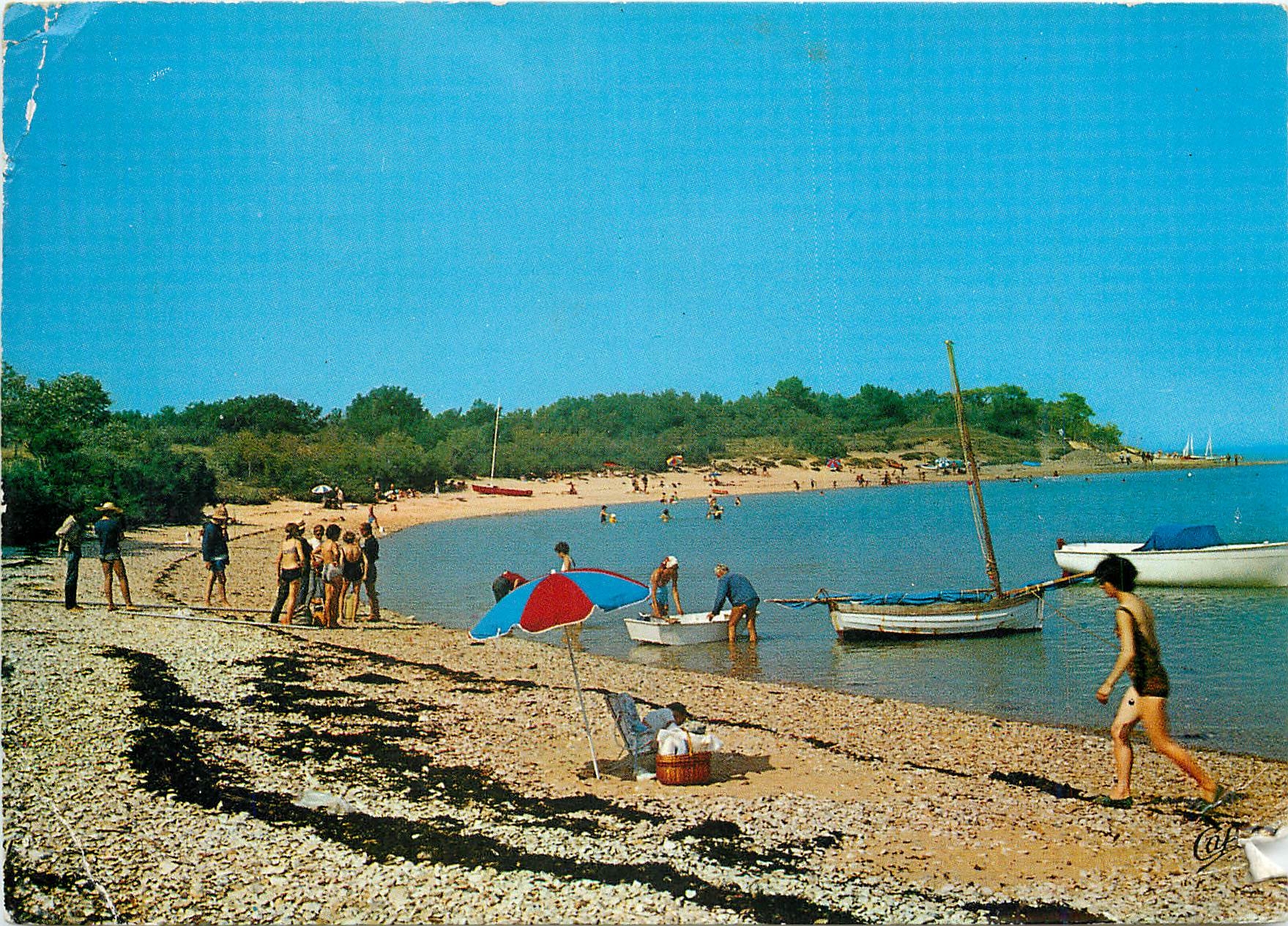 CPM Ile de Re (Chte Mme) Les Portes Plage de Trousse Chemise dite laPatache