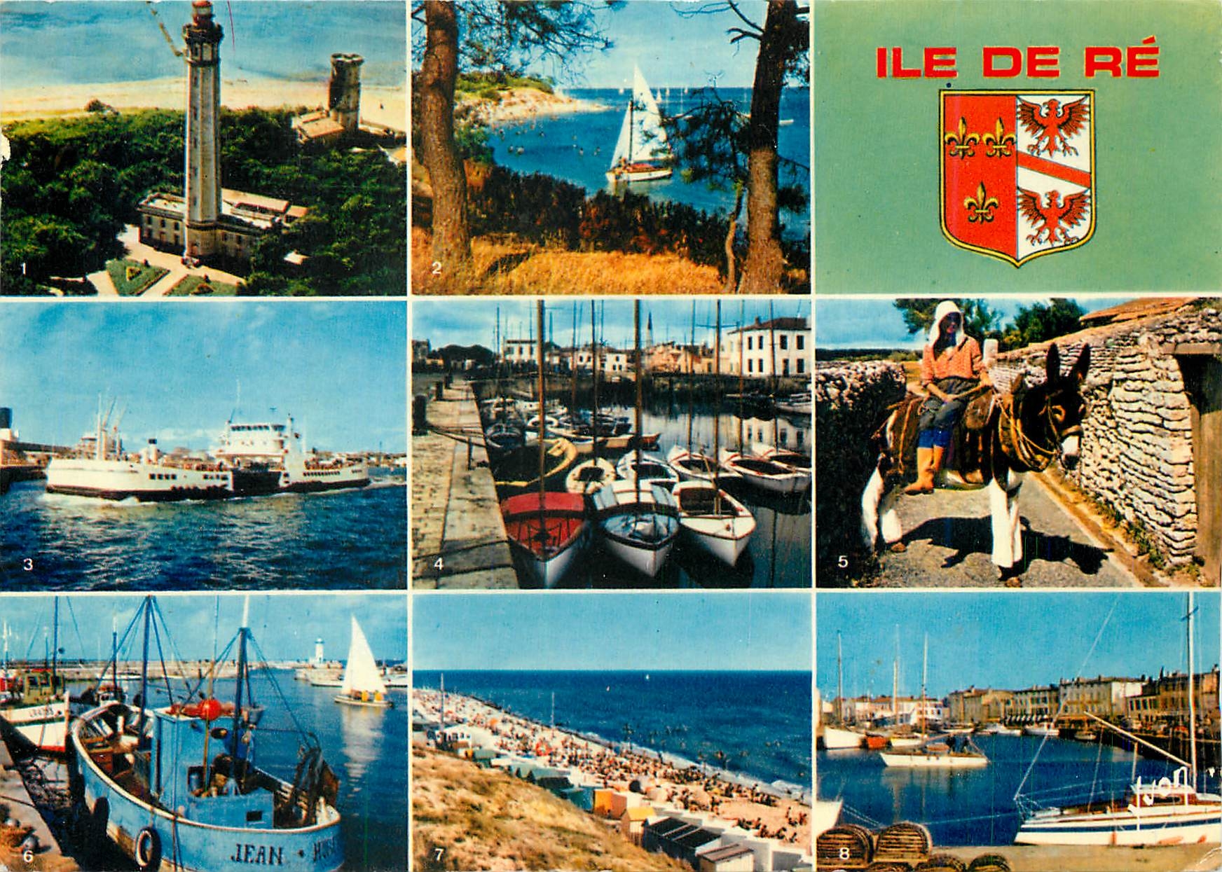 CPM Ile de Re (Chte Mme) Le Phare des Baleines Plage de Trousse Chemise