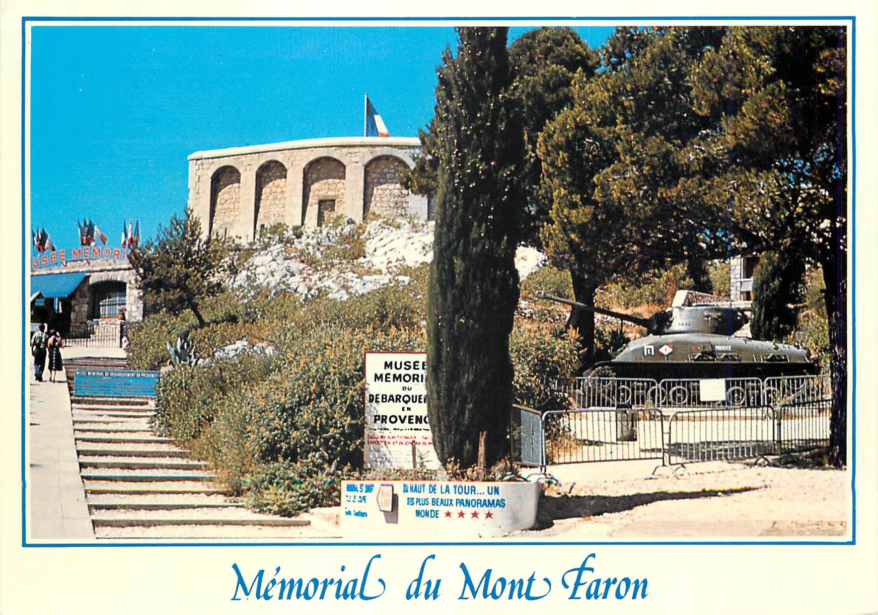 Mémorial du Mont Faron — Musée Mémorial du Débarquement en Provence — Éditions GAI Seyne-sur-Mer N°120