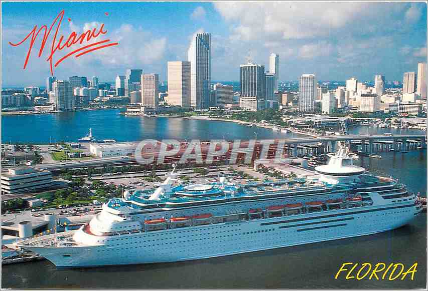 CPM The Port of Miami Where over 2 5 million passengers a year depart for cruises throughout the Car