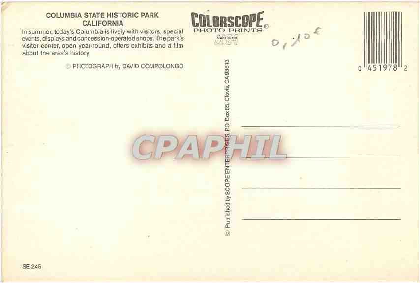 CPM Columbia — Back