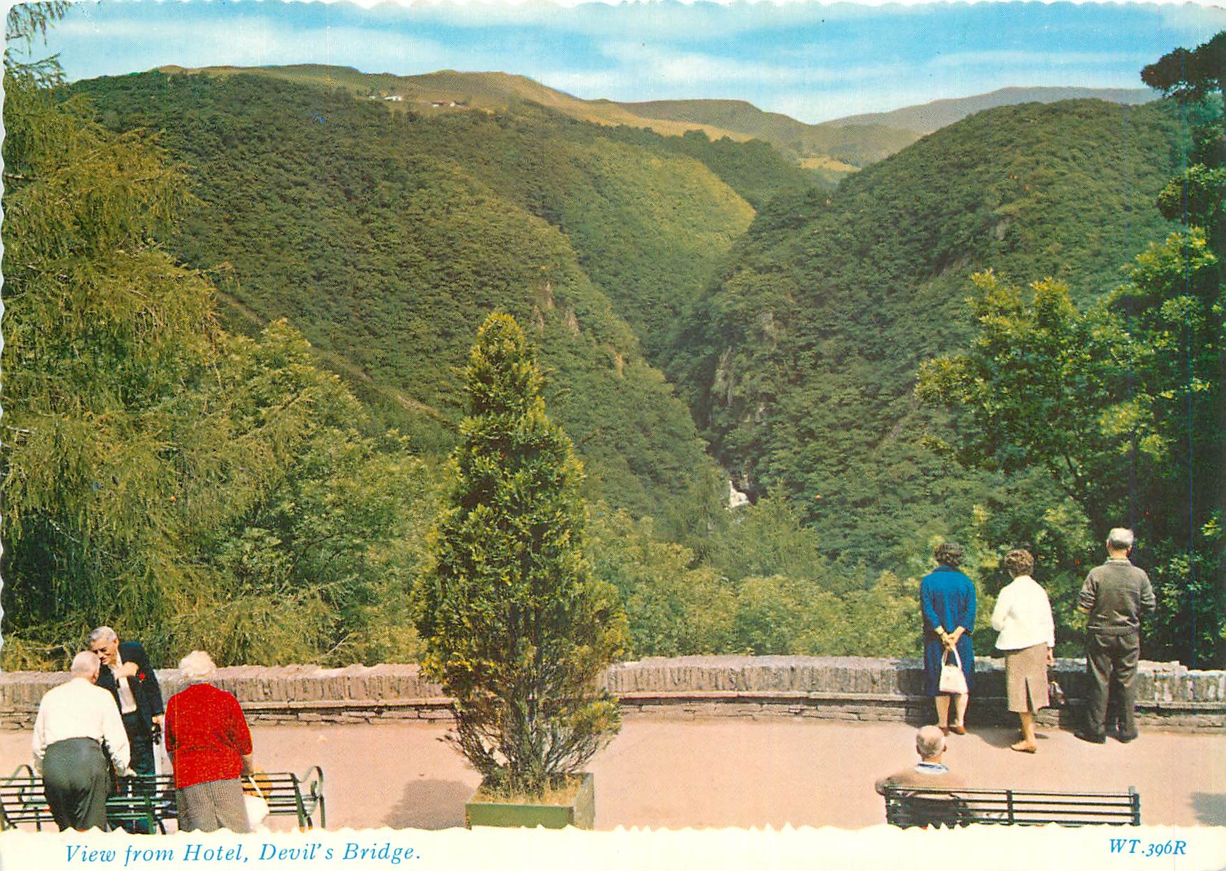 CPM View from Hotel Devil's Bridge