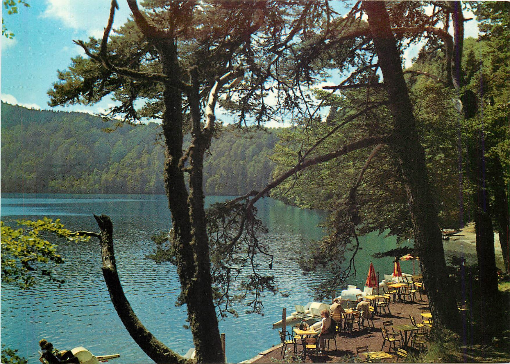 CPM L'Auvergne touristique Le Lac Pavin Superficie