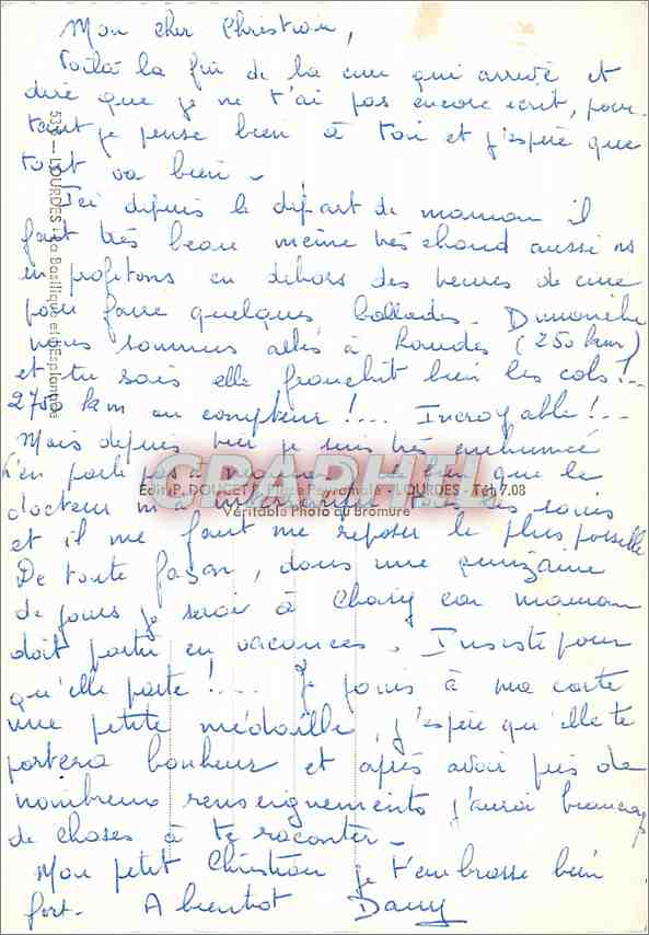 CPM Lourdes  — Verso