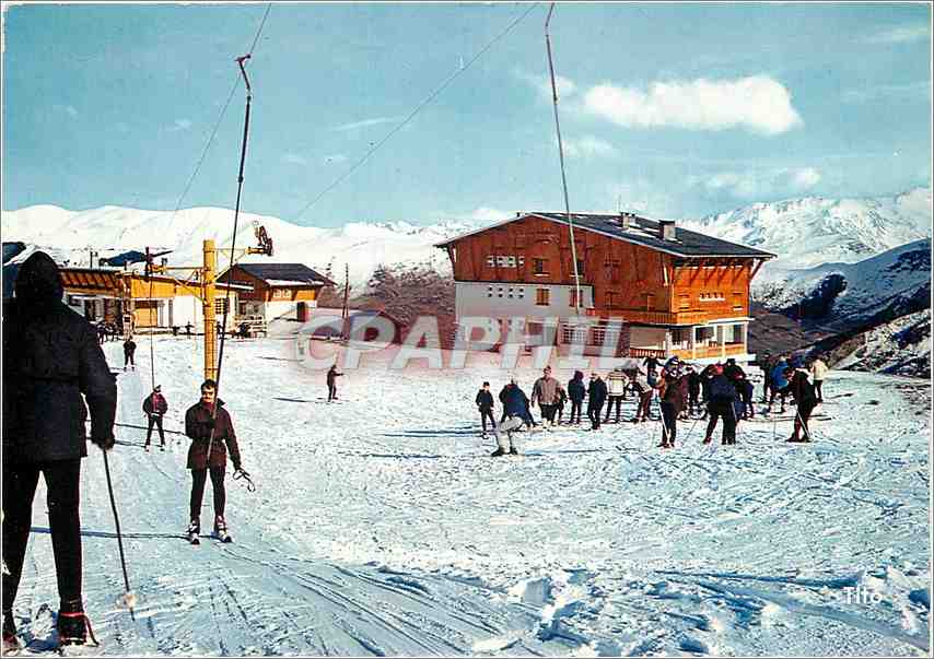 Saint-Lary (Htes-Pyrénées) — pistes de l'École au Pla d'Adet (1.700 m) — éditeur Tito