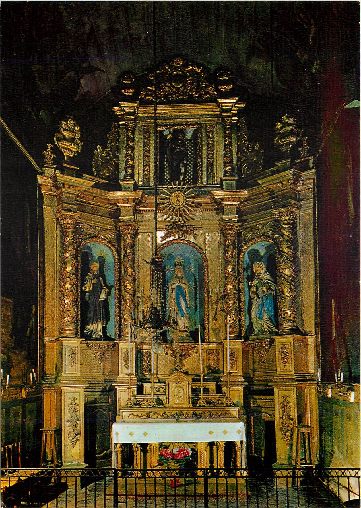 CPM Collioure (P O) Interieur de l'Eglise Chapelle de Notre Dame de Lourdes