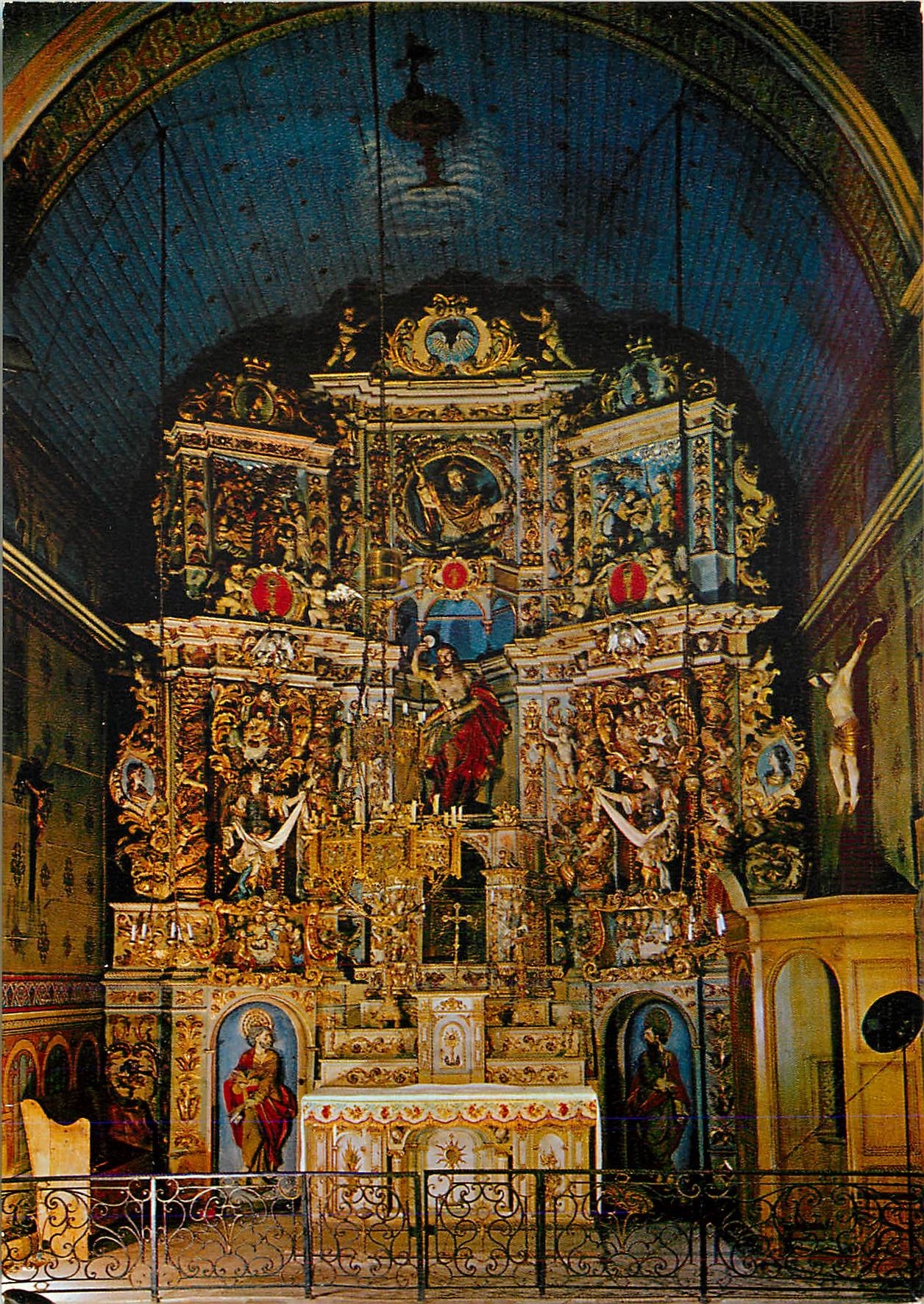 CPM Collioure (P O) Interieur de l'Eglise Chapelle du Tres Saint Sacrement