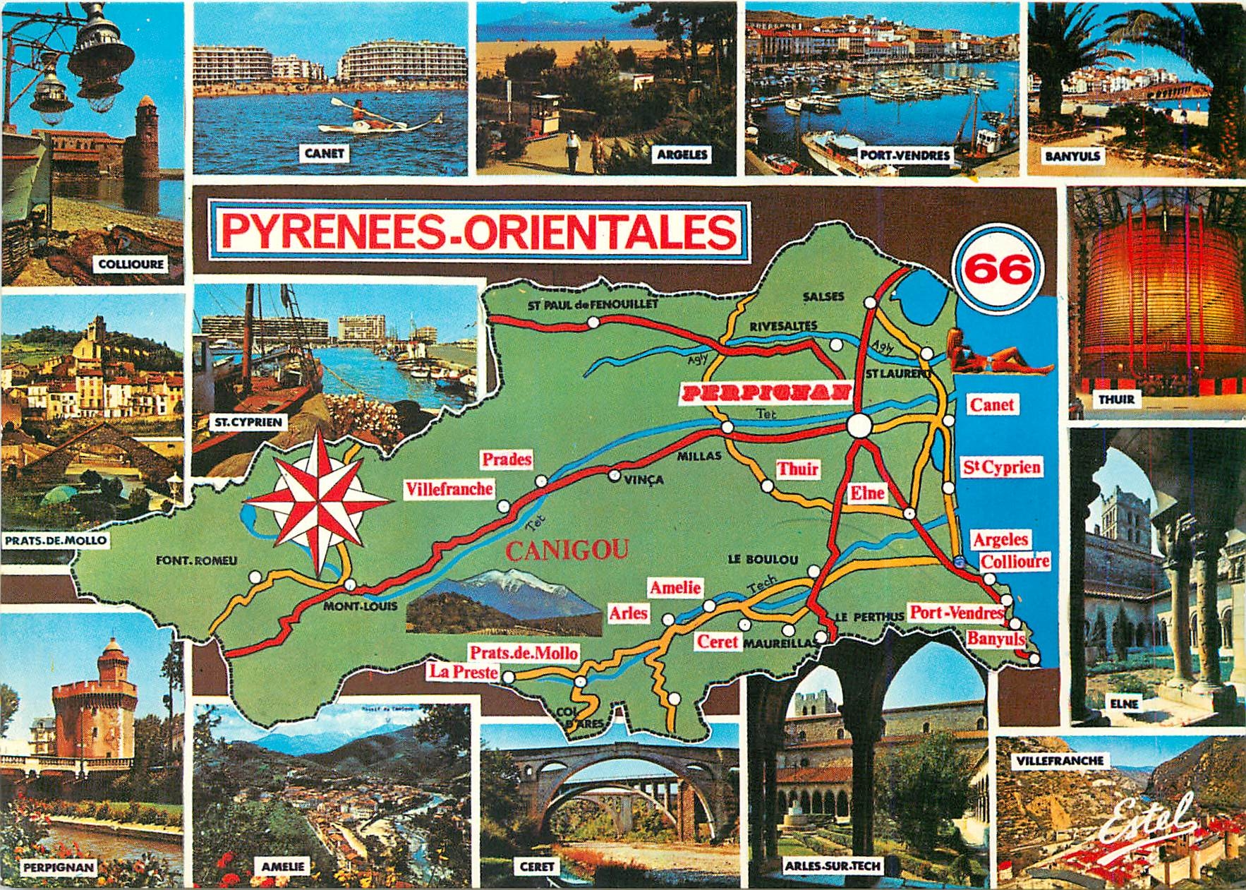 CPM Les Pyrennes Orientales