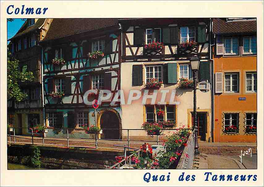 CPM Colmar (Haut Rhin) Le Quai des Tanneurs