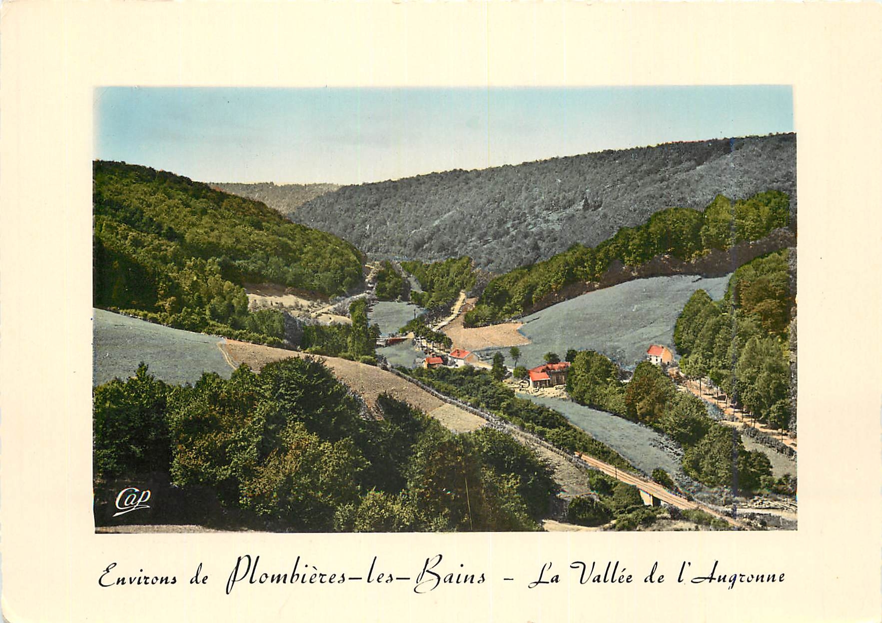 CPM Environs de Plombieres les Bains La Vallee de l'Augronne