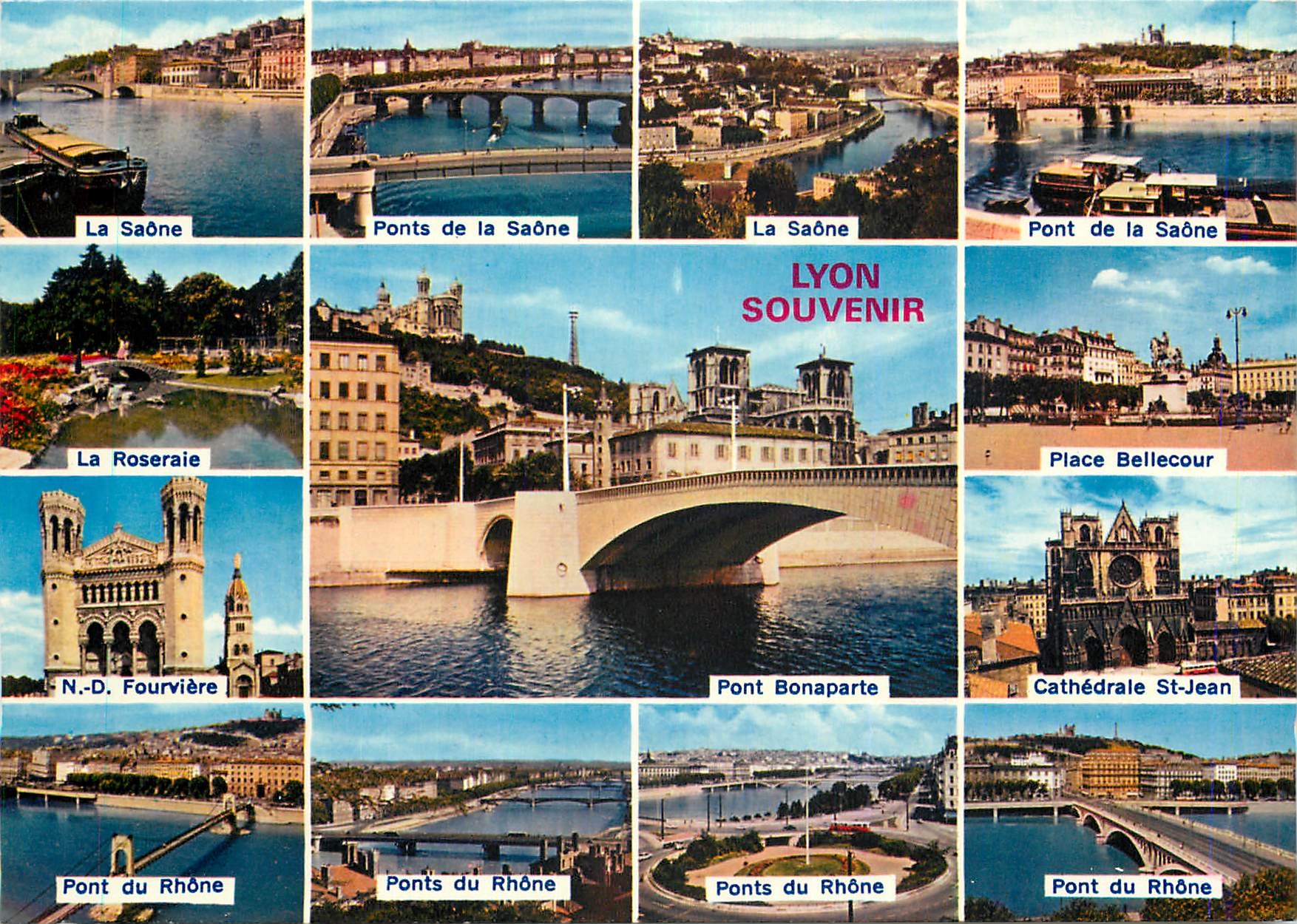 CPM Lyon Souvenir