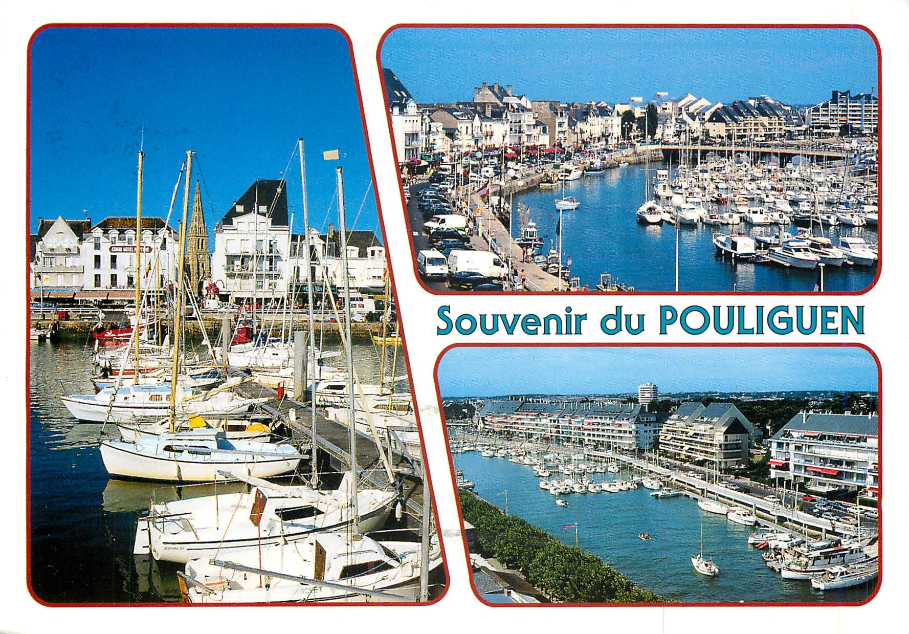 CPM Le Pouliguen (Loire Antlantique) France Station balneaire de la Cote d'Armour Le Port