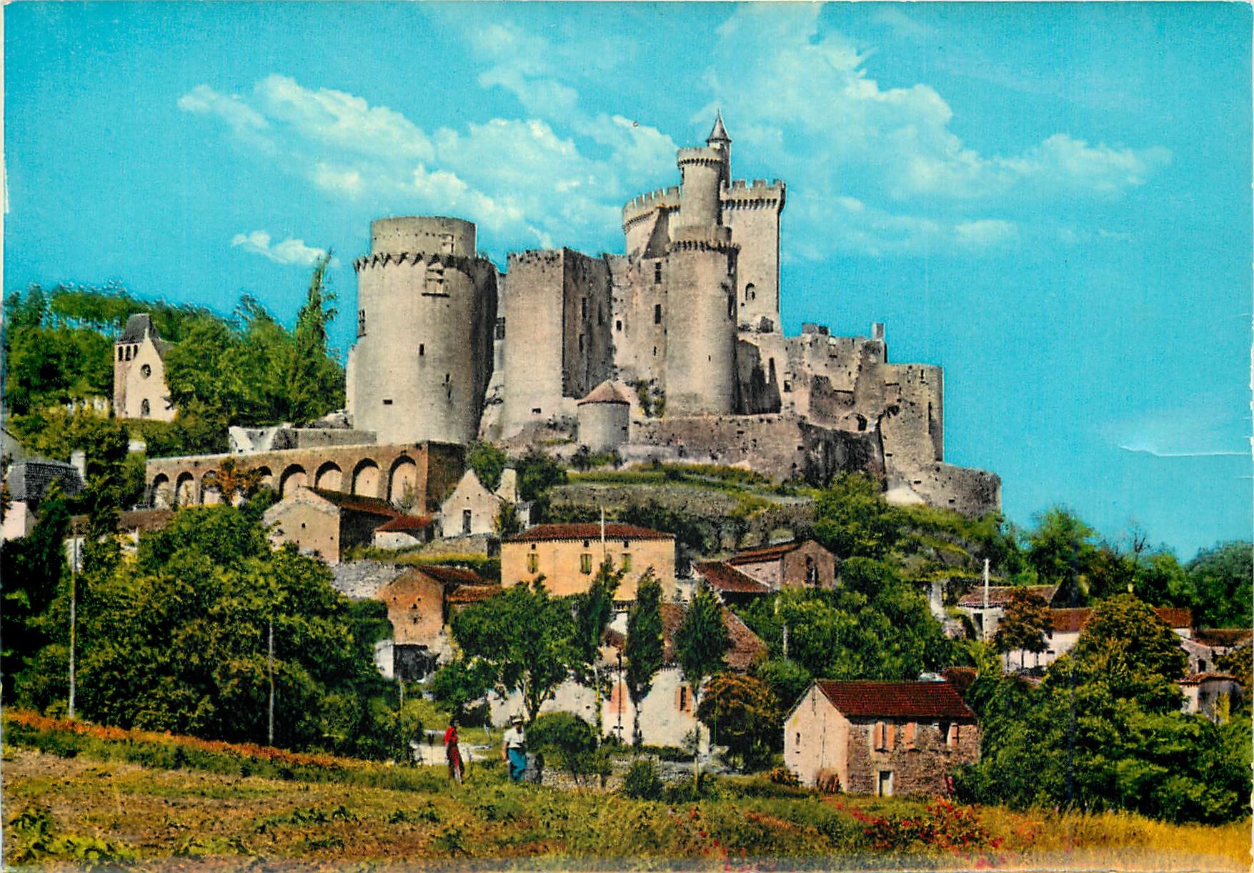 CPM Chateau de Bonaguil (L et G) Monument Historique