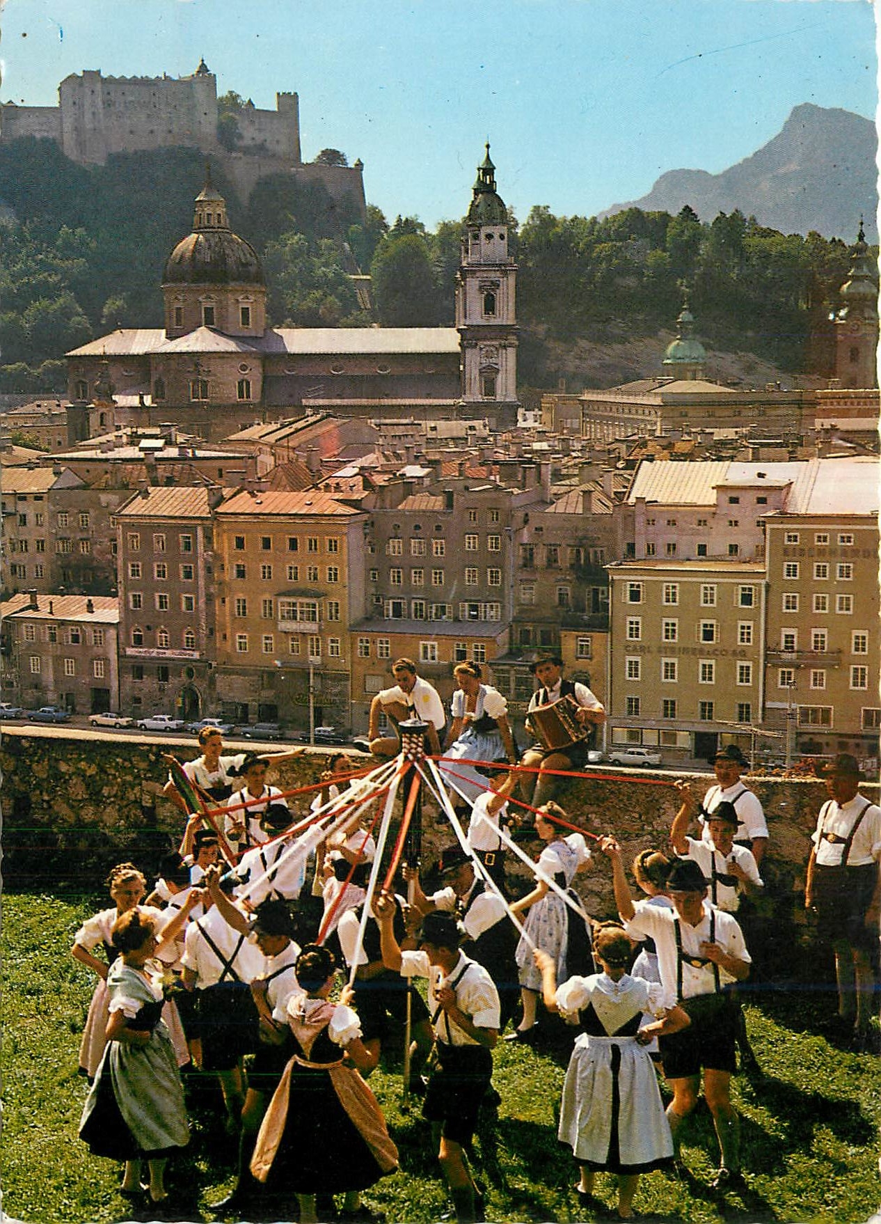 CPM Salzburg Blick auf die Festung