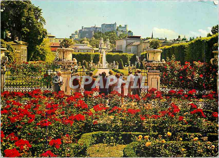 CPM Salzburg Splendor of Flowers in the mirabell garden