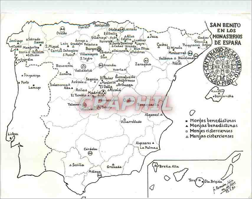 CPM San Benita en los monasterios de Espana