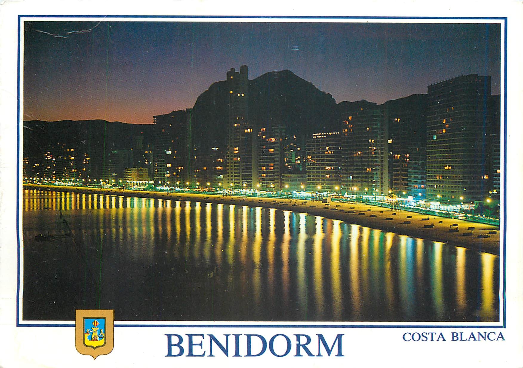 CPM Benidorm (Alicante) Plage LevanteCosta Blanca
