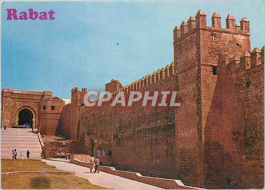 CPM Rabat Remparts casbah des Oudais