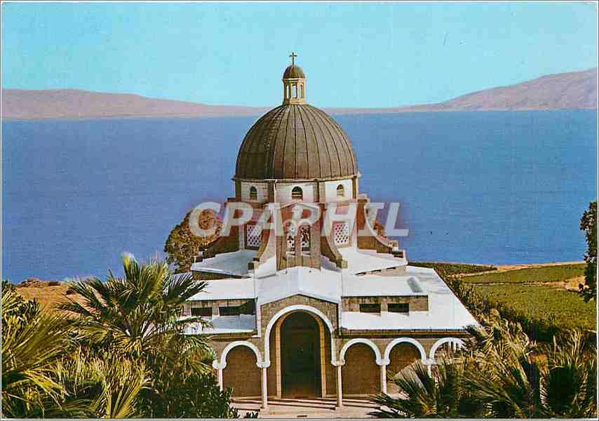 CPM Mt Of the Beatitudes and Sea of Galilee