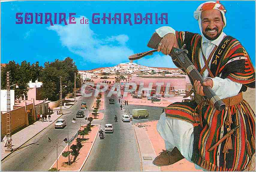CPM Algerie Ghardaia Sourire de Chardaia
