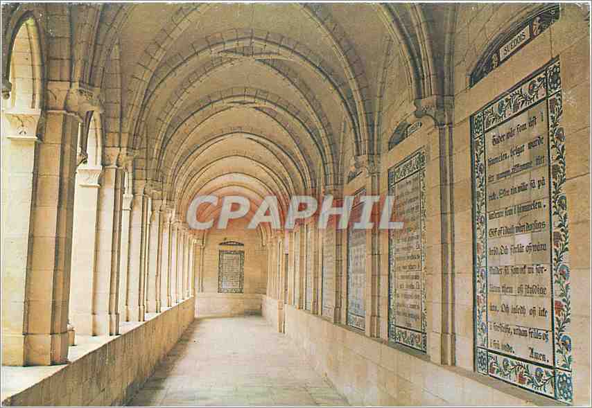CPM Jerusalem Grotte des enseignements du Seigneur dite aussi du Pater