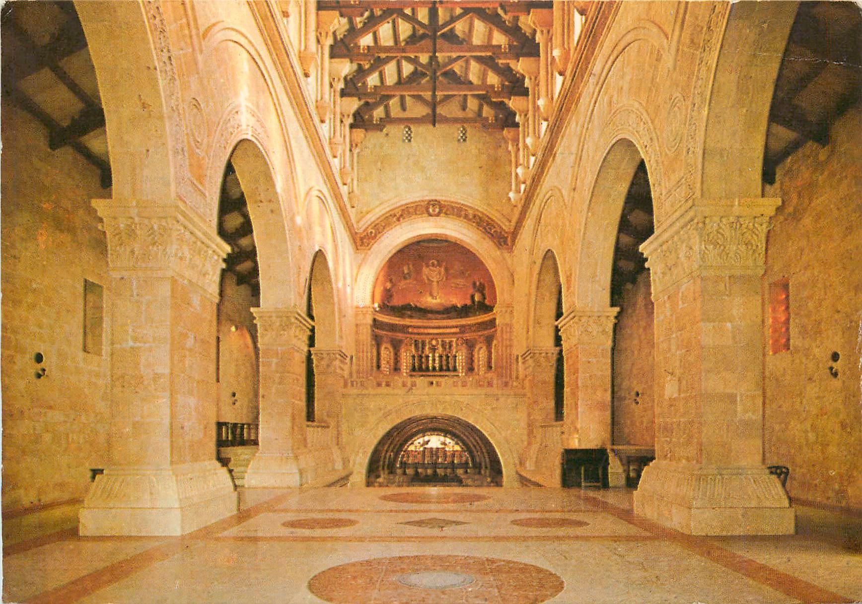 CPM Mont Tabor La Basilique de Transfiguration