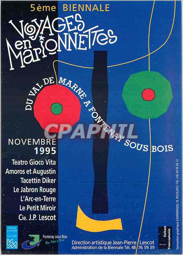CPM Voyages en Marionnettes Fontenay sous Bois