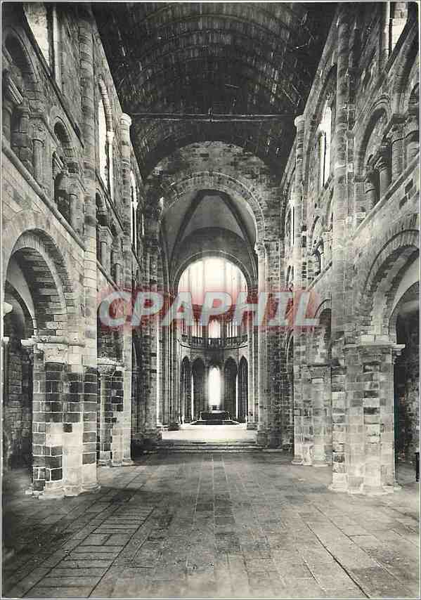 CPM Abbaye du Mont St Michel (Manche) Eglise Abbatiale