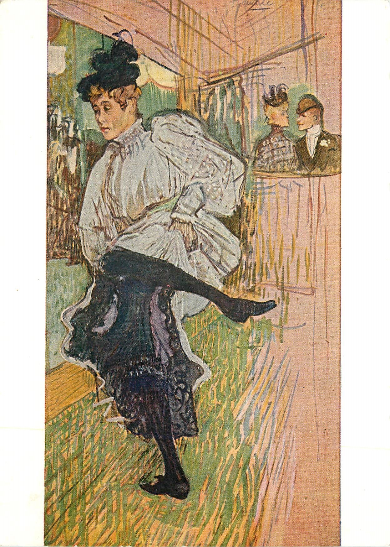 CPM Henri de Toulouse Lautrec Jeanne Avril