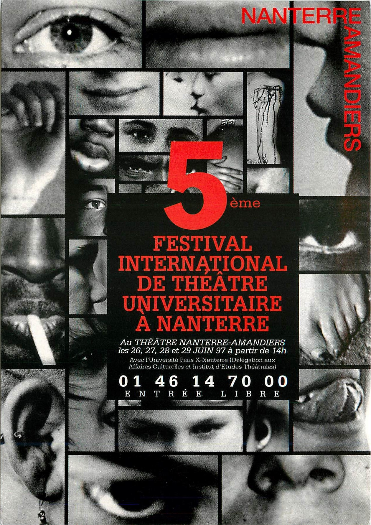CPM Festival international de theatre universitaire a Nanterre