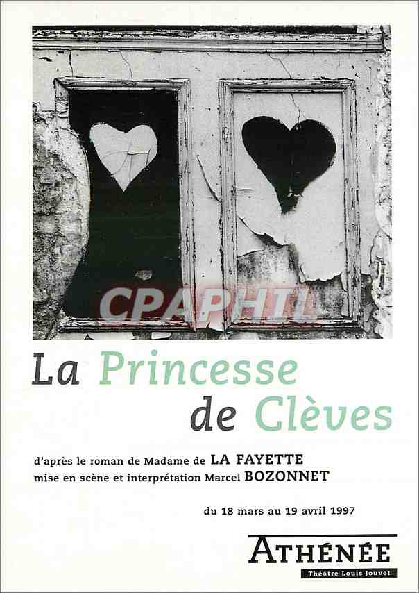 CPM La princesse de Cleves Athenee Theatre Louis Jouvet