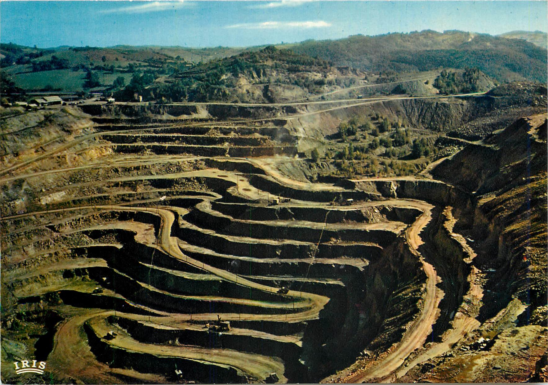 CPM Decazeville (Aveyron) La Decouverte Unique en Europe