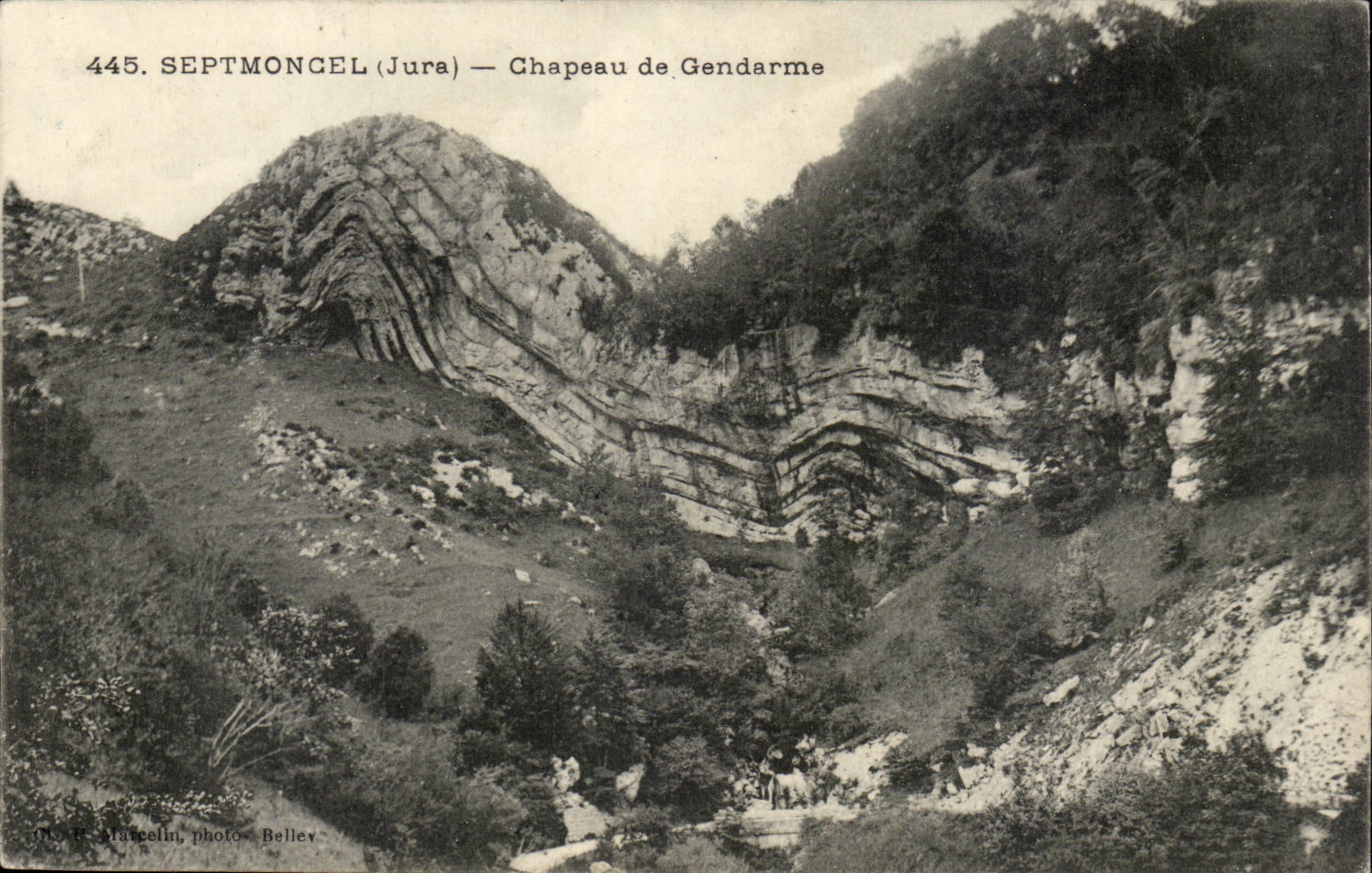 Septmoncel (Jura)- Chapeau de Gendarme -CPA