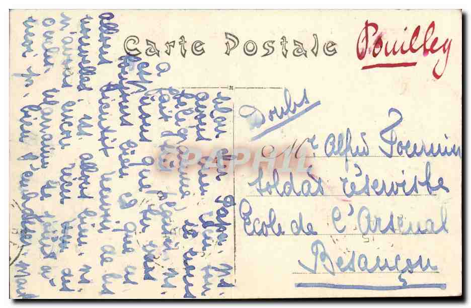 Septmoncel (Jura)- Chapeau de Gendarme -CPA — Rückseite