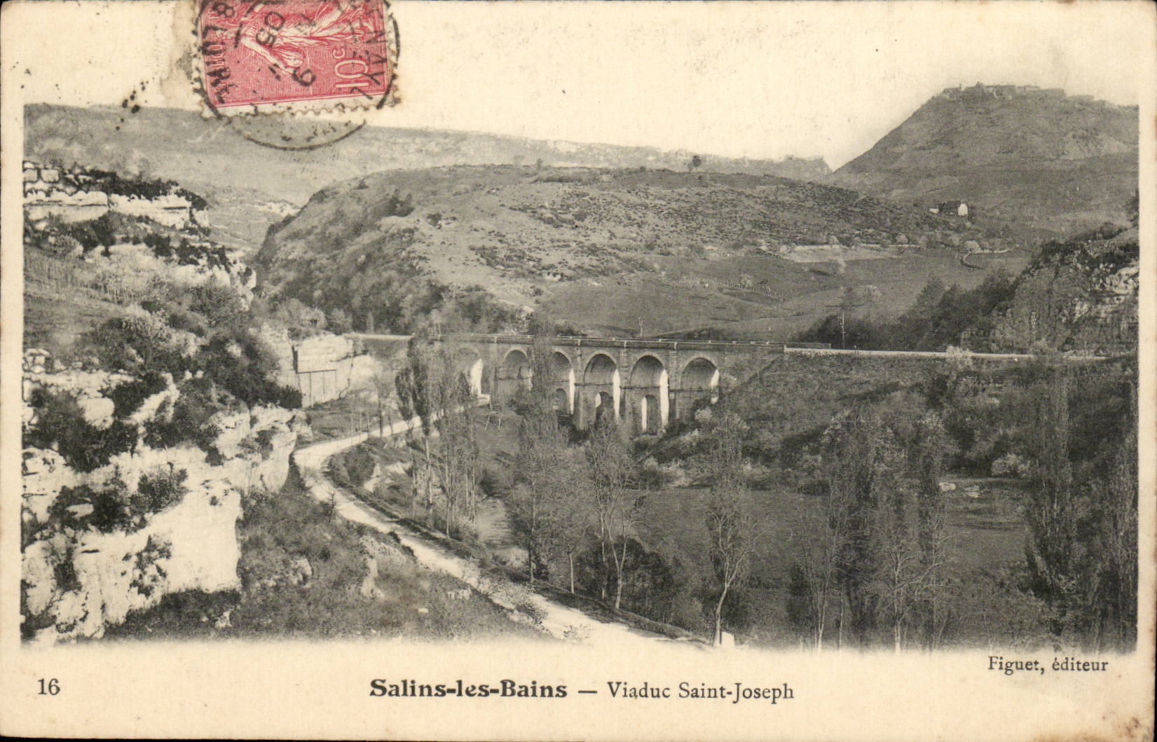 Salins-les-Bains — Viaduc Saint-Joseph — Figuet, éditeur