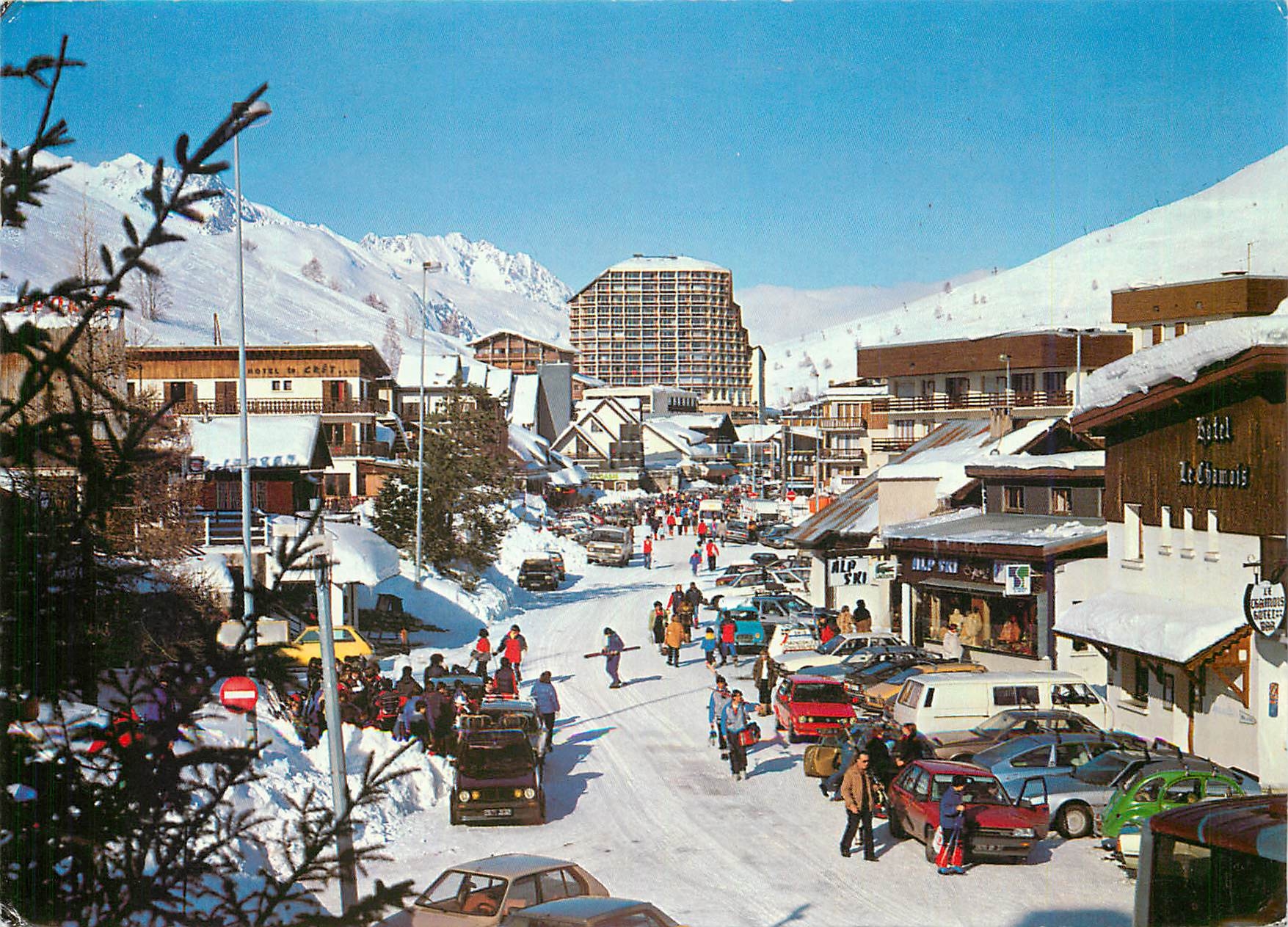 CPM Dauphine France alt 1650 3568 m  Le centre de la station