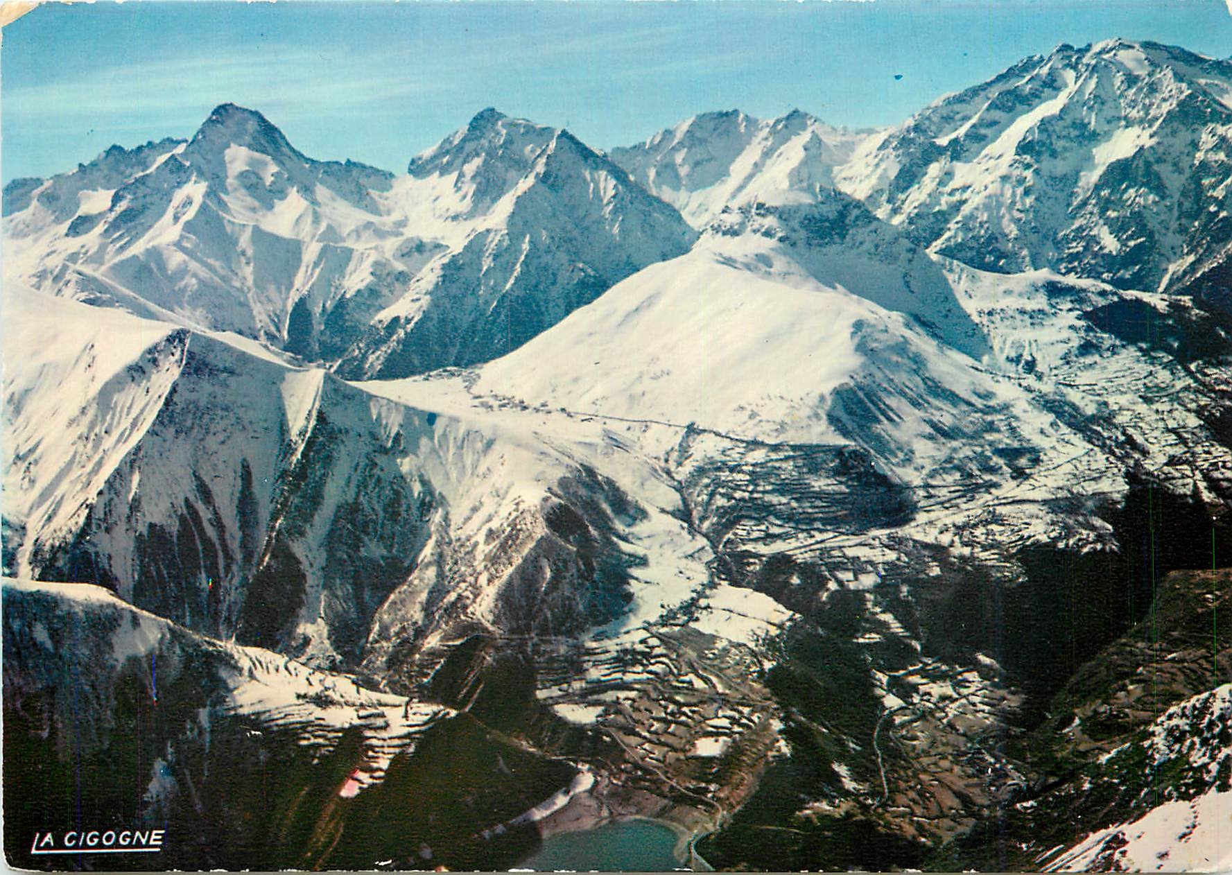 Die Storch — Luftbild der Alpen — Editions La Cigogne