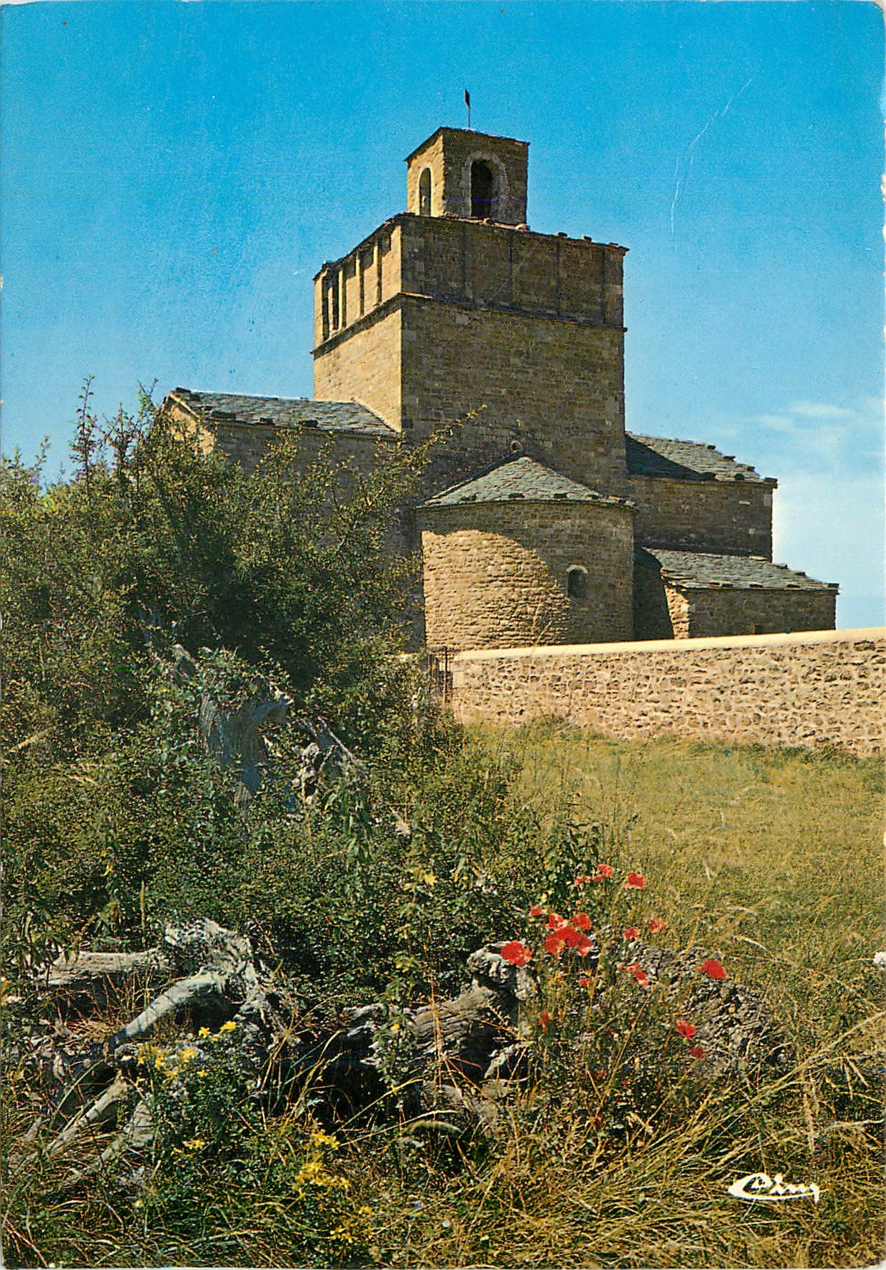 CPM Environs de Dieulefit (Drome) alt 400 m Tourisme et climatisme l'eglise de Comps
