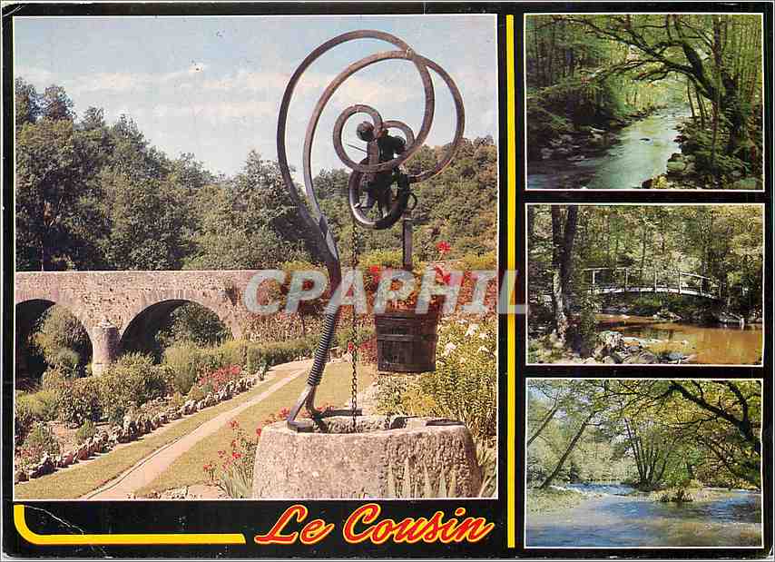 CPM Le Morvan Touristique les Bords du Cousin