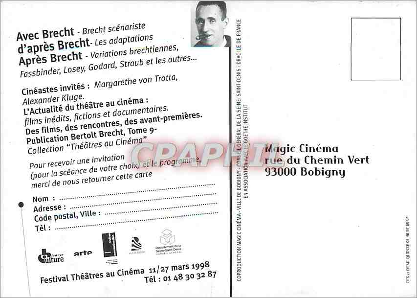 CPM Bertholt Brecht Bobigny — Back