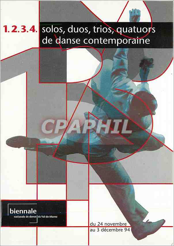 CPA Solos Duos Trios Quaturos de danse contemporaine Val de Marne