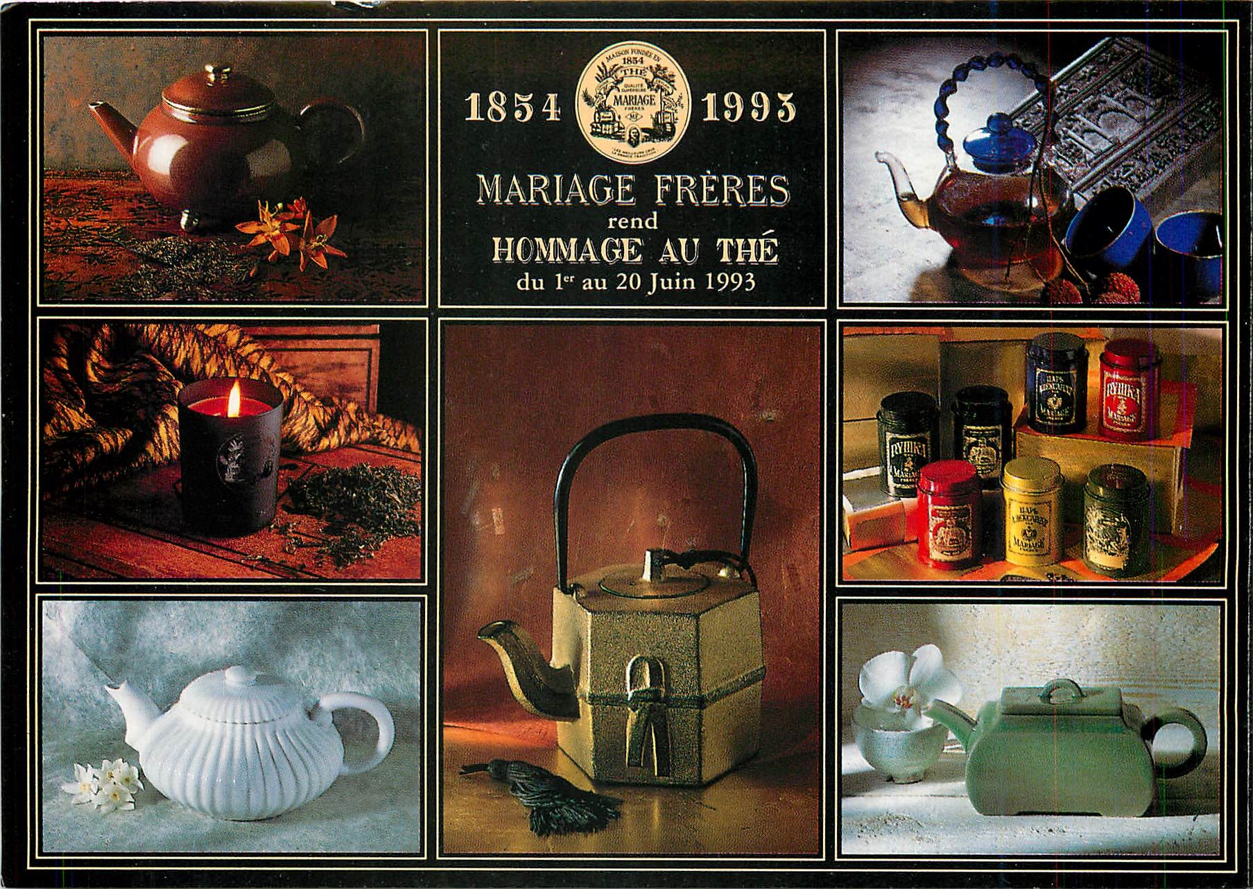 CPA Mariage Freres rend Hommage au The du 1er au 20 juin 1993
